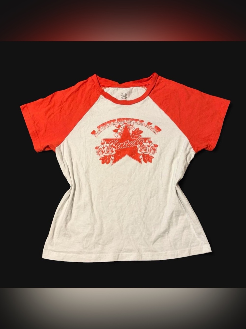 Y2K Grunge Floral Baby Tee by Hills & Valleys!